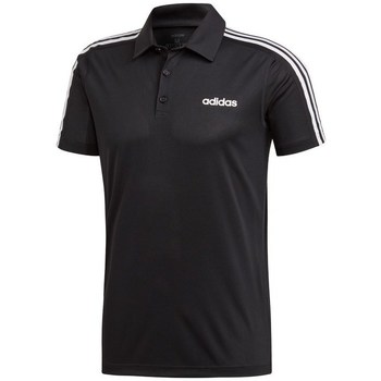 Clothing Men Short-sleeved t-shirts adidas Originals D2M 3S Polo Black