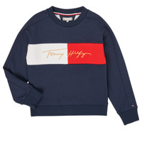 Clothing Girl Sweaters Tommy Hilfiger KG0KG05497-C87-J Marine