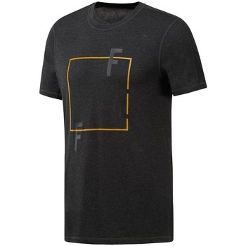 Clothing Men Short-sleeved t-shirts Reebok Sport Crossfit Move Tee Black