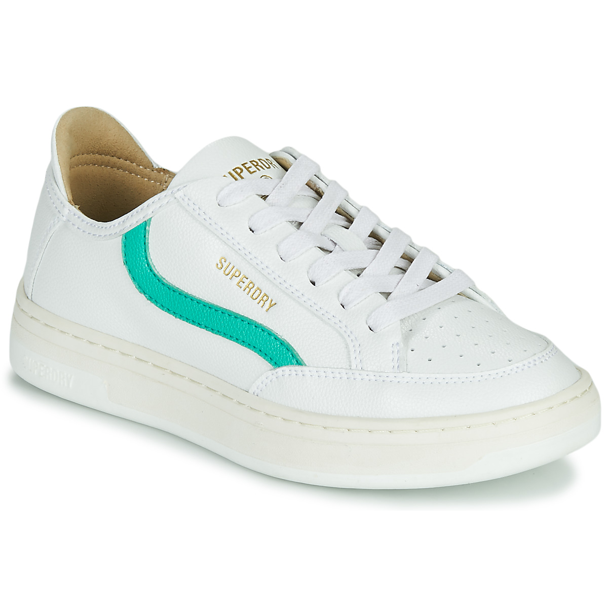 Superdry Basket Lux Low Trainer White