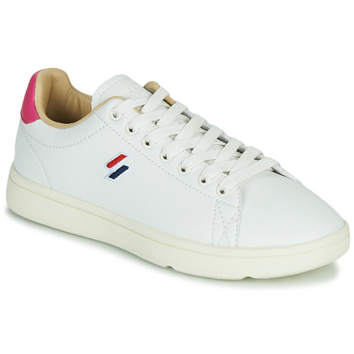 Shoes Women Low top trainers Superdry VINTAGE TENNIS White