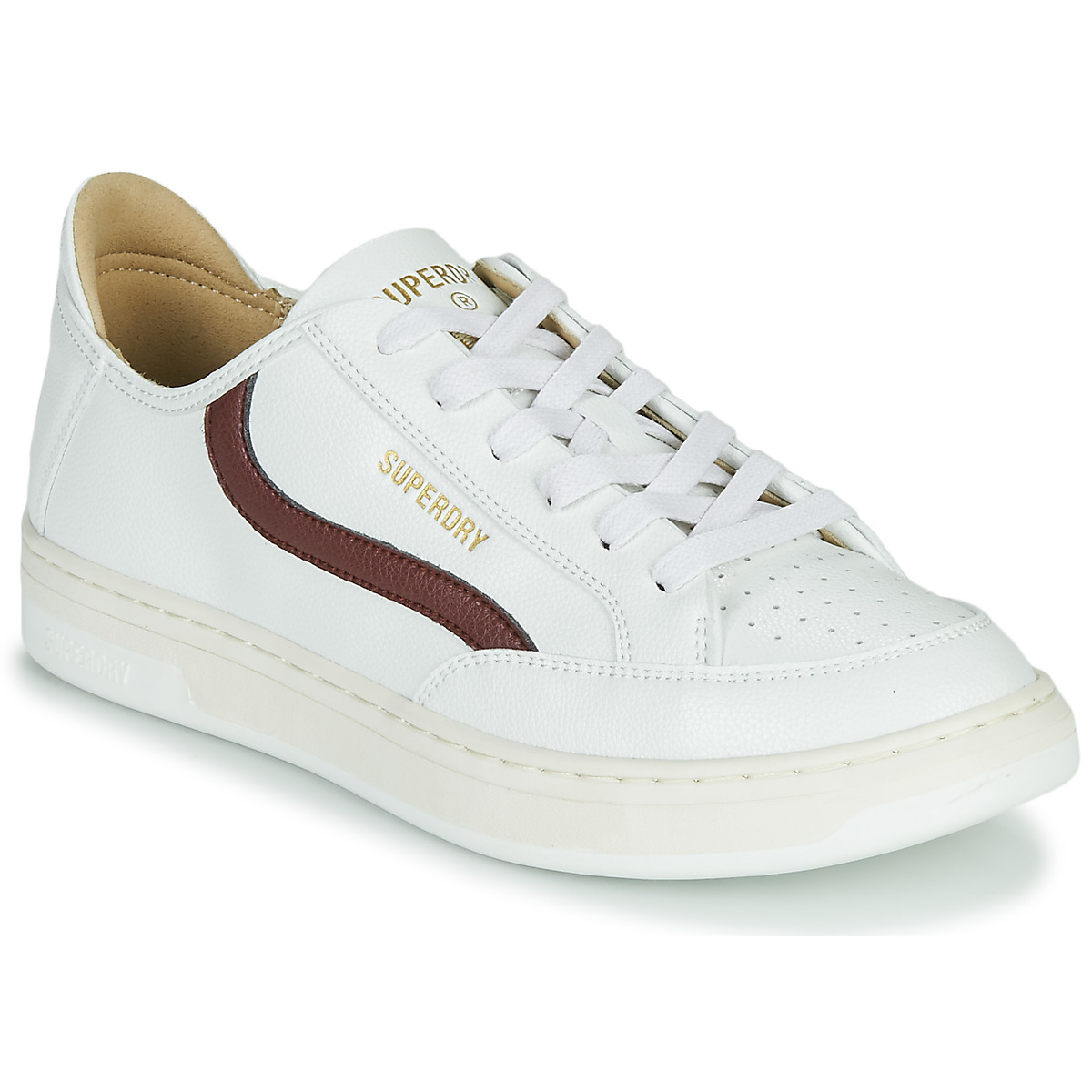Superdry Basket Lux Low Trainer White