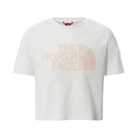 Clothing Girl Short-sleeved t-shirts The North Face EASY CROPPED TEE White