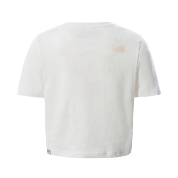 The North Face EASY CROPPED TEE White
