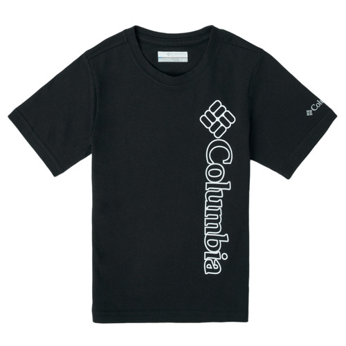 Clothing Boy Short-sleeved t-shirts Columbia HAPPY HILLS GRAPHIC Black