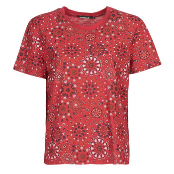 Clothing Women Short-sleeved t-shirts Desigual LYON Red