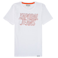 Clothing Boy Short-sleeved t-shirts Kaporal MAIL White