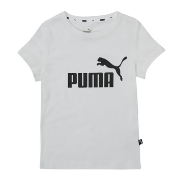 Clothing Girl Short-sleeved t-shirts Puma ESS TEE White