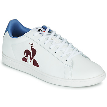 Shoes Men Low top trainers Le Coq Sportif MASTER COURT White / Blue