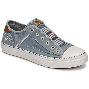 Mustang  VIOLANTA  women's Shoes (Trainers) in Blue