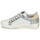 Shoes Women Low top trainers Semerdjian CARLA White / Silver / Beige