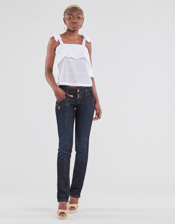 Clothing Women Straight jeans Freeman T.Porter AMELIE SDM Eclipse