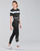 Clothing Women Short-sleeved t-shirts Emporio Armani EA7 3KTT05-TJ9ZZ-1200 Black / White