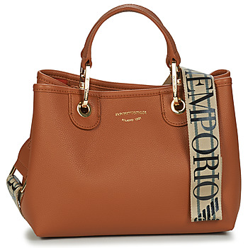 Bags Women Handbags Emporio Armani BORSA SHOPPING Brown