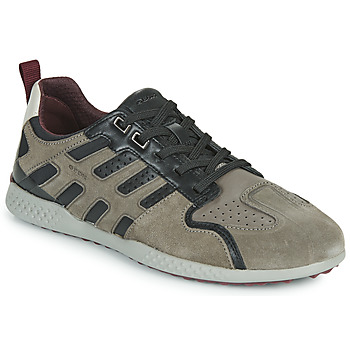 Geox  U SNAKE.2  men's Shoes (Trainers) in Grey. Sizes available:6,10,10.5,11,12