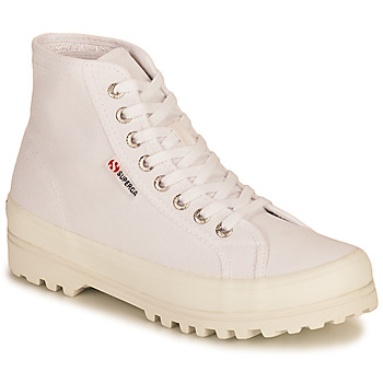 Superga  2341 ALPINA COTU  women's Shoes (High-top Trainers) in White