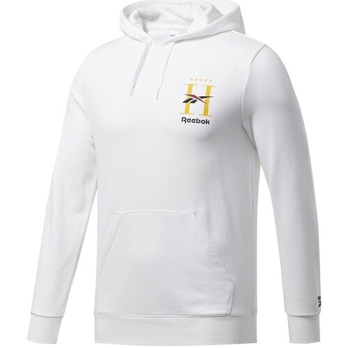 Clothing Men Sweaters Reebok Sport Classics GP Hotel Hoodie White