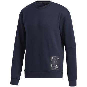 Clothing Men Sweaters adidas Originals Tech Graphic Crew Black
