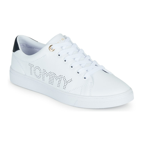 Shoes Women Low top trainers Tommy Hilfiger TH ICONIC CUPSOLE SNEAKER White