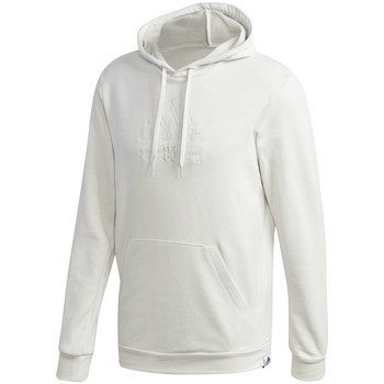 Clothing Men Sweaters adidas Originals Brilliant Basics Hooded White