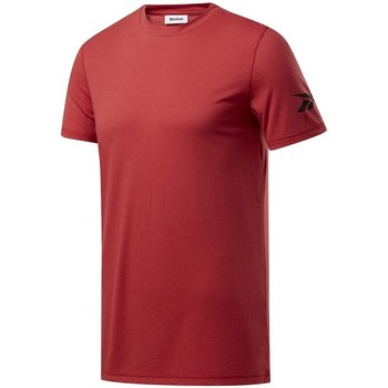 Clothing Men Short-sleeved t-shirts Reebok Sport Wor WE Commercial Tee Bordeaux