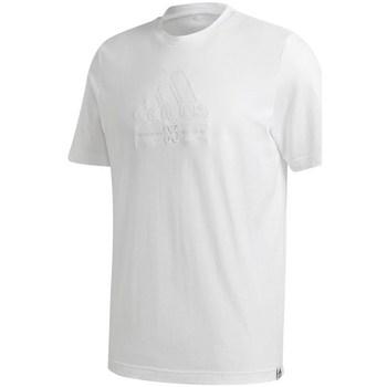 Clothing Men Short-sleeved t-shirts adidas Originals Brilliant Basics Tee White