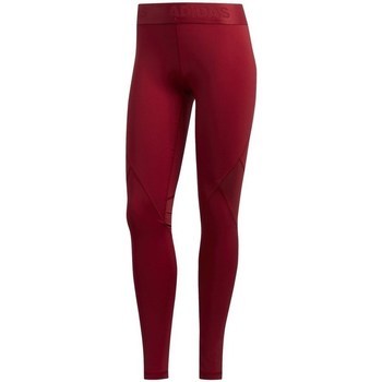 Clothing Women Trousers adidas Originals Alpha Skin Sport Red