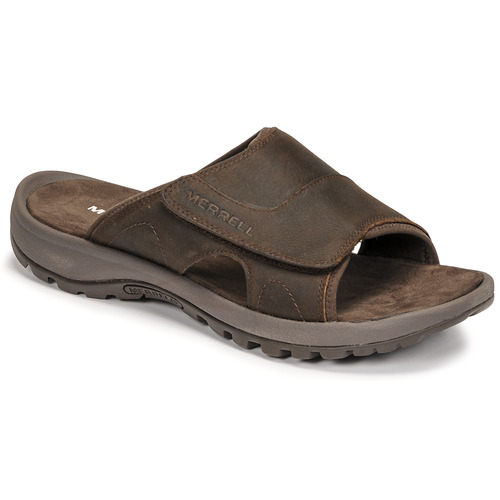 Shoes Men Outdoor sandals Merrell SANDSPUR II SLIDE Brown
