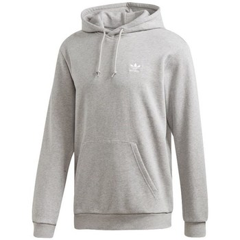 Clothing Men Sweaters adidas Originals Trefoil Essentials Hoodie Grey