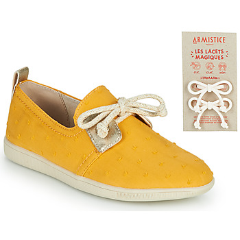 Shoes Children Low top trainers Armistice STONE ONE Yellow