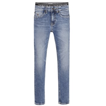 Odds Krønike Glat Calvin Klein Jeans SKINNY VINTAGE LIGHT BLUE Blue - Free delivery | Spartoo  UK ! - Clothing Skinny jeans Child £ 48.29