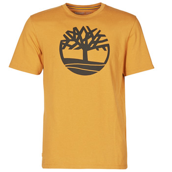 Clothing Men Short-sleeved t-shirts Timberland SS KENNEBEC RIVER BRAND TREE TEE Camel