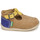 Shoes Boy Sandals Kickers BONBEK-2 Beige / Yellow / Marine