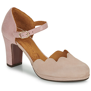 Shoes Women Heels Chie Mihara SELA Pink / Beige