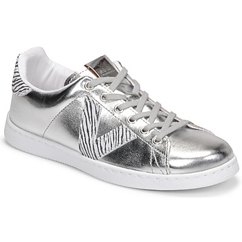 Victoria  TENIS METALIZADO  women's Shoes (Trainers) in Silver
