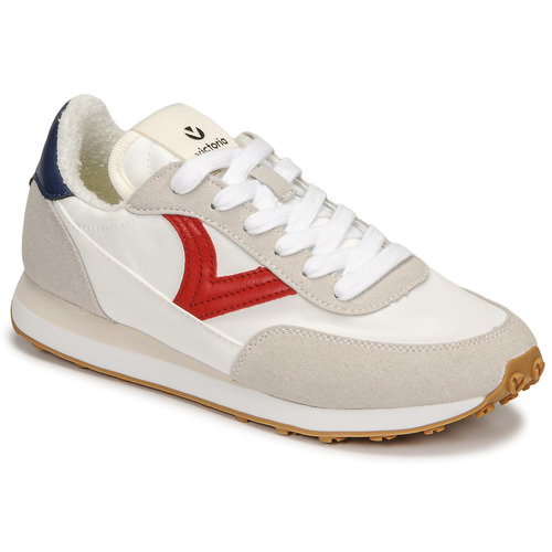 Shoes Women Low top trainers Victoria ASTRO NYLON White / Red / Blue
