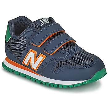 Shoes Boy Low top trainers New Balance 500 Blue / Orange