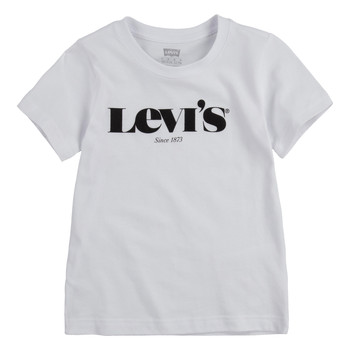 Clothing Boy Short-sleeved t-shirts Levi's GRAPHIC TEE White