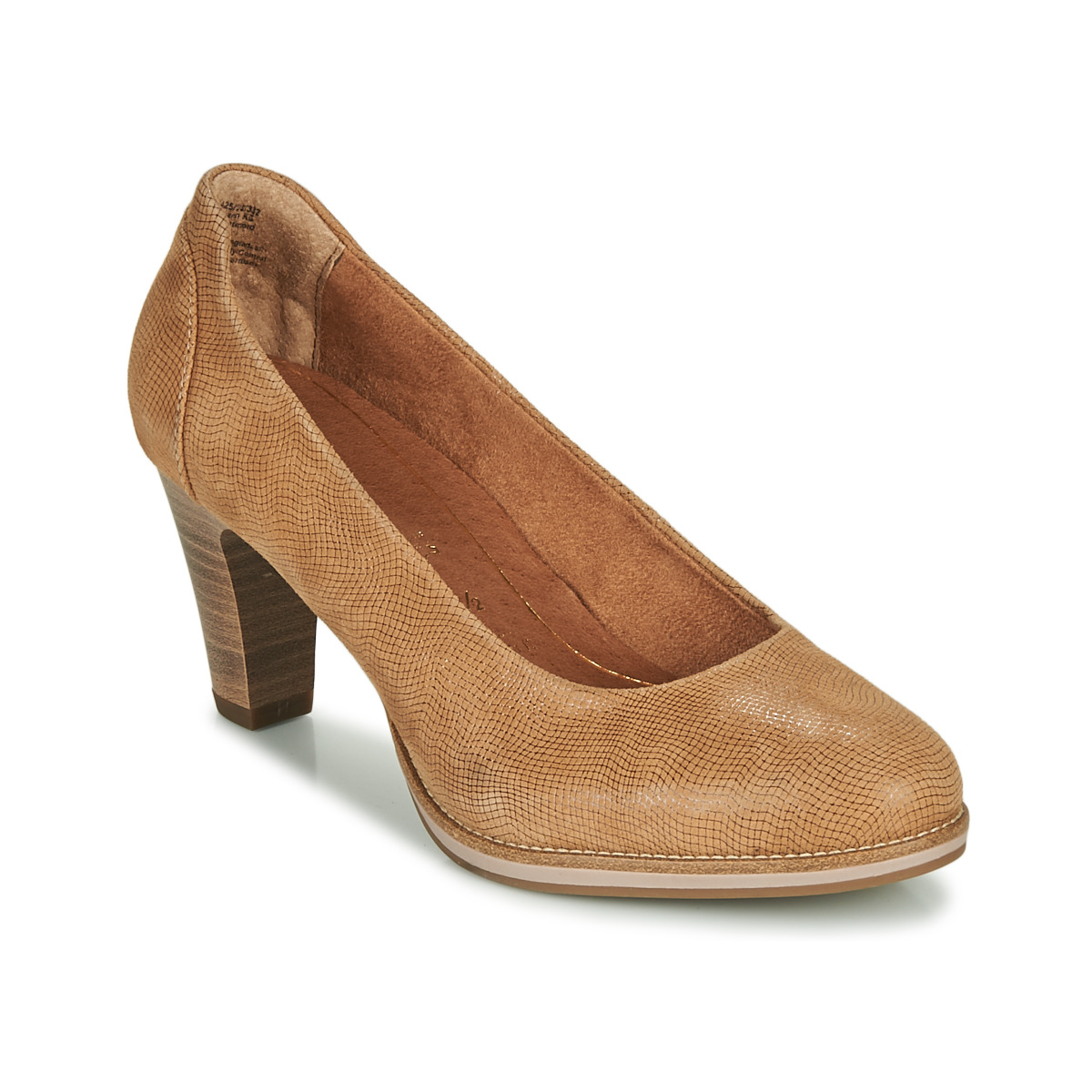 tamaris  feelina  women's court shoes in brown