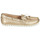Shoes Women Loafers Geox D LEELYAN C Gold / White