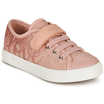 Geox  JR CIAK GIRL  girls's Children's Shoes (Trainers) in Pink. Sizes available:7 toddler,8.5 toddler