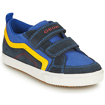 Geox  ALONISSO BOY  boys's Children's Shoes (Trainers) in Blue. Sizes available:7 toddler,7.5 toddler