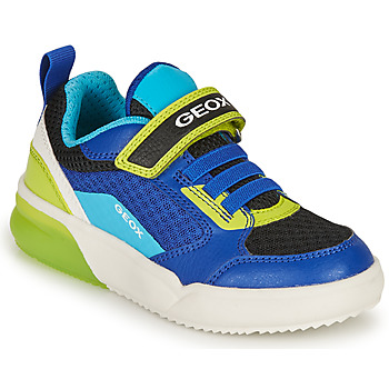 Geox  GRAYJAY BOY  boys's Children's Shoes (Trainers) in Blue. Sizes available:7 toddler,7.5 toddler