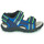 Shoes Boy Outdoor sandals Geox JR SANDAL STRADA Blue / Green