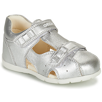 Shoes Girl Sandals Geox KAYTAN Silver