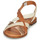 Shoes Women Sandals Pikolinos ALGAR W0X White / Pink / Gold