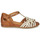 Shoes Women Sandals Pikolinos TALAVERA W3D White / Brown