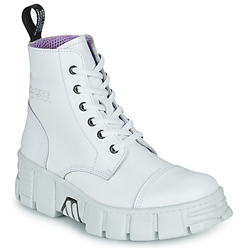 Shoes Mid boots New Rock M-WALL005-C1 White