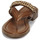 Shoes Women Sandals Bronx NEW THRILL Brown / Gold