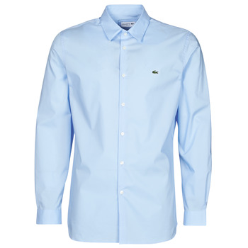 Lacoste  PITTA  men's Long sleeved Shirt in Blue